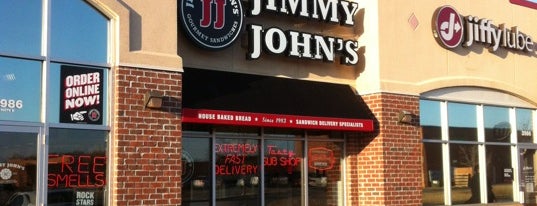 Jimmy John's is one of S.’s Liked Places.