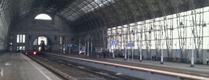 Kievsky Rail Terminal is one of Badge Trainspotter in Moscow.