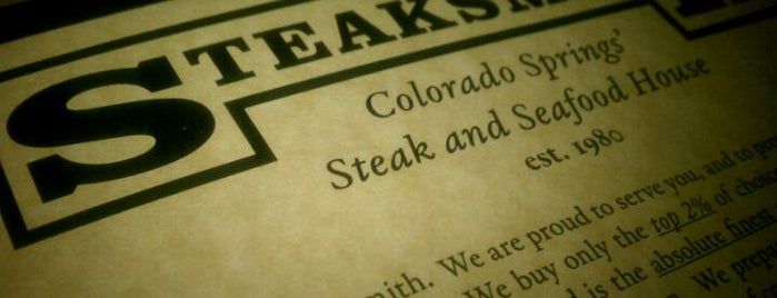 Steaksmith is one of Locally Owned Restaurants.