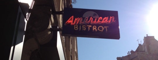 American Bistrot is one of Manger - Boire.