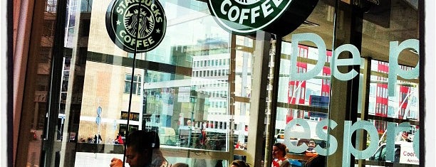 Starbucks is one of Thomas : понравившиеся места.