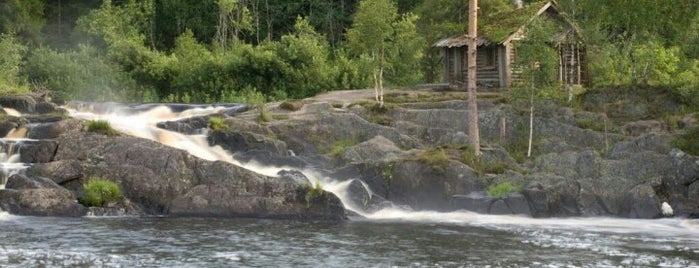 Ruskeala Waterfalls is one of Карелия 2.0.