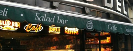 Times Deli Cafe is one of gina'nın Kaydettiği Mekanlar.