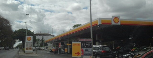 Posto Disbrave (Shell) is one of Lugares favoritos de Marcos Aurelio.