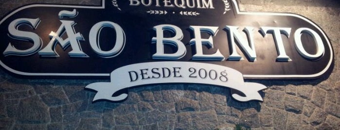 Botequim São Bento is one of Top 10 night.