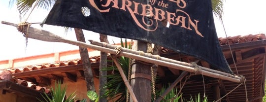 Pirates of the Caribbean is one of Walt Disney World Resort Attractions.
