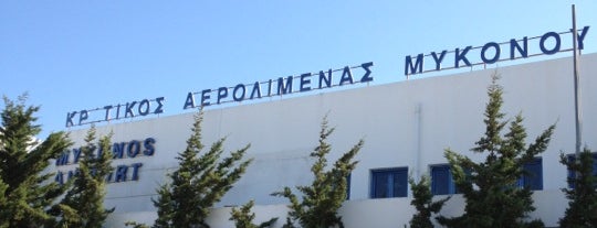 Mykonos Airport (JMK) is one of Aysegul's Mykonos Gunlugu.