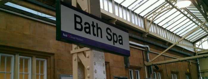 Bath Spa Railway Station (BTH) is one of Railway Stations i've Visited.