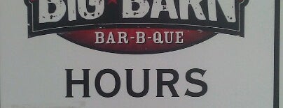 Big Barn Bar-B-Que is one of Where.I.Eat.