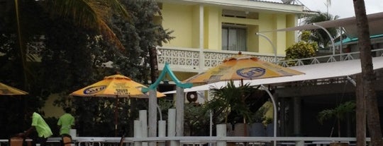 Carib Beach Bar is one of Barbados - Free WiFi.