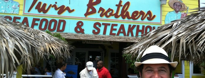 Twin Brothers Restaurant is one of My favourite Restaurants in Nassau Bahamas.