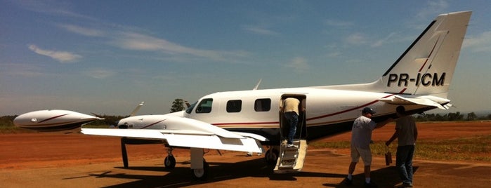 Aeródromo Municipal Alberto Bazaia (SDIU) is one of Aeródromos Brasileiros.