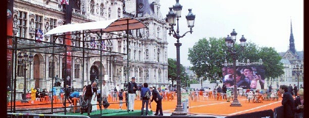 Hôtel de Ville de Paris is one of Destaques do percurso da Maratona de Paris.