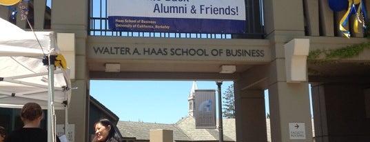 Walter A. Haas School of Business is one of Fiat Lux.