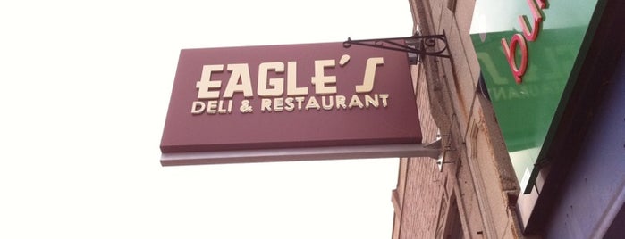 Eagle's Deli is one of Places I want to Eat.