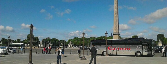 Place de la Concorde is one of Destaques do percurso da Maratona de Paris.