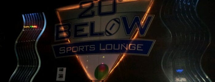 20 Below Sports Bar is one of Best Bars in Texas to watch NFL SUNDAY TICKET™.