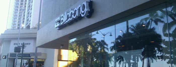 Billabong is one of Shopping (Hawaii).