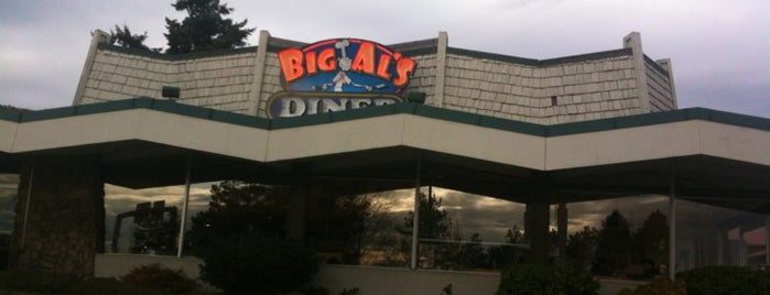 Big Al's Diner is one of สถานที่ที่ Mete ถูกใจ.