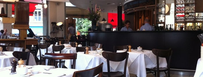 Bistrot Bruno Loubet is one of Top 100 Restaurants - London only.