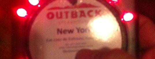 Outback Steakhouse is one of Bia's favorites.