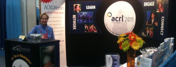 ACRL Booth (1445) @ ALA MW11 is one of David's Saved Places.