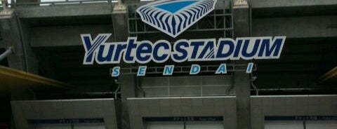 Yurtec Stadium Sendai is one of J-LEAGUE Stadiums.