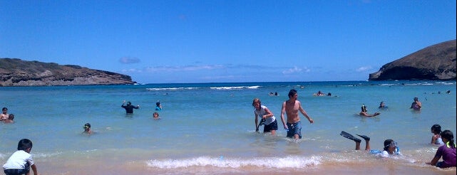 Hanauma Bay Nature Preserve is one of Best Beaches in Oahu Hawaii.