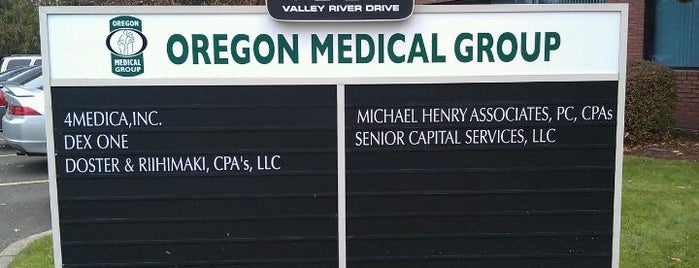Oregon Medical Group is one of Sandra : понравившиеся места.