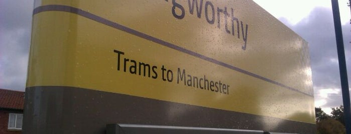 Langworthy Metrolink Station is one of Manchester.
