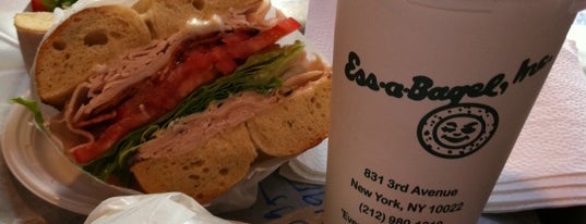 Ess-a-Bagel is one of NY To-Do.