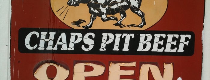 Chaps Pit Beef is one of D.C..