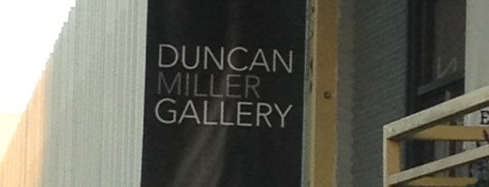 Duncan Miller Gallery is one of To Try - Elsewhere24.