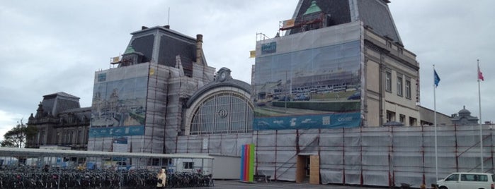 Gare d'Ostende is one of Railway stations visited.