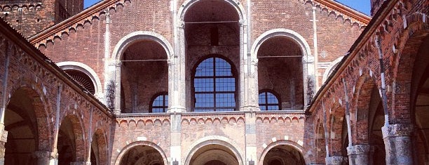 Basilica di Sant'Ambrogio is one of Milan.