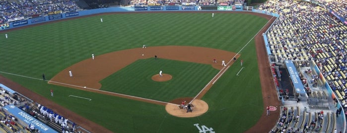 Dodger Stadium is one of Olly Checks In Los Angeles.