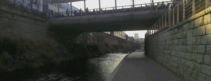 전태일다리 (버들다리) is one of Bridges over Cheonggyecheon.