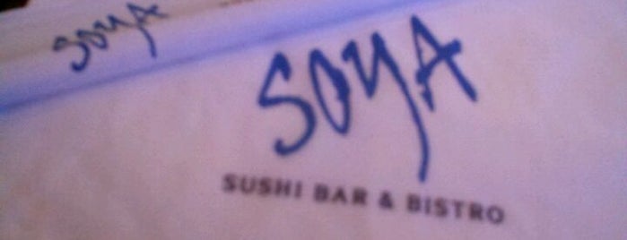 Soya Sushi is one of Posti che sono piaciuti a Jason.