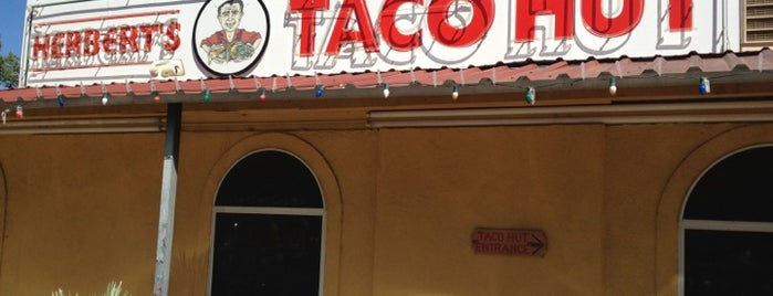 Herbert's Taco Hut is one of San Marcos, TX.