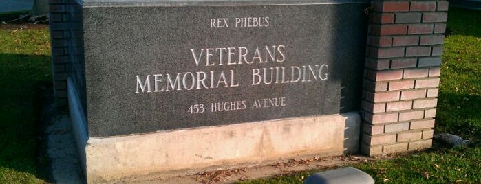 Clovis Veteran's Memorial Building is one of Lugares favoritos de Marjorie.