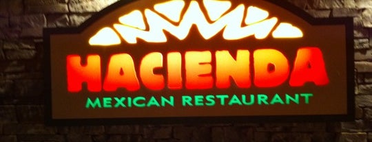 Hacienda Mexican Restaurant is one of Tempat yang Disukai Chuck.