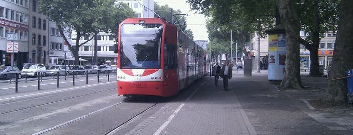KVB Stadtbahn Haltestellen