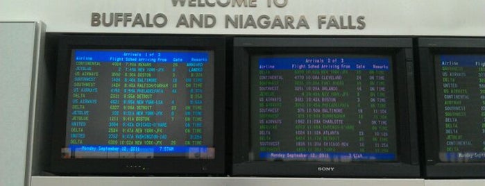 バッファローナイアガラ国際空港 (BUF) is one of Airports in US, Canada, Mexico and South America.