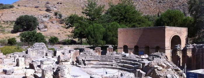 Gortyna Archaeological Site is one of Crete program.