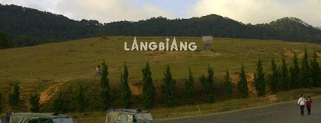 LangBiang Hill is one of Đà Lạt.