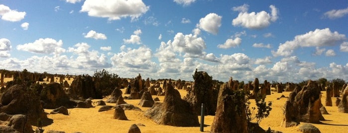 Pinnacles Desert is one of Jas' favorite natural sites.