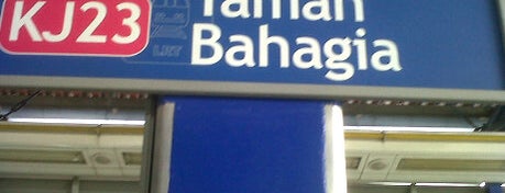 RapidKL Taman Bahagia (KJ23) LRT Station is one of RapidKL KJ Line #Yotomo.