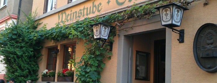 Weinhaus Stetter is one of สถานที่ที่บันทึกไว้ของ Sabine.