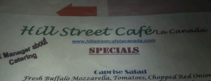 Hill Street Cafe is one of Yummy.