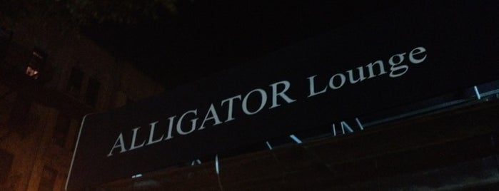 Alligator Lounge is one of places.